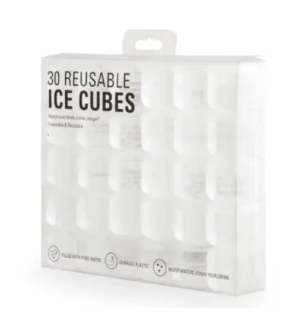 Reusable ice cubes