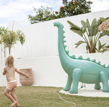 Load image into Gallery viewer, Giant Inflatable Sprinkler Dinosaur
