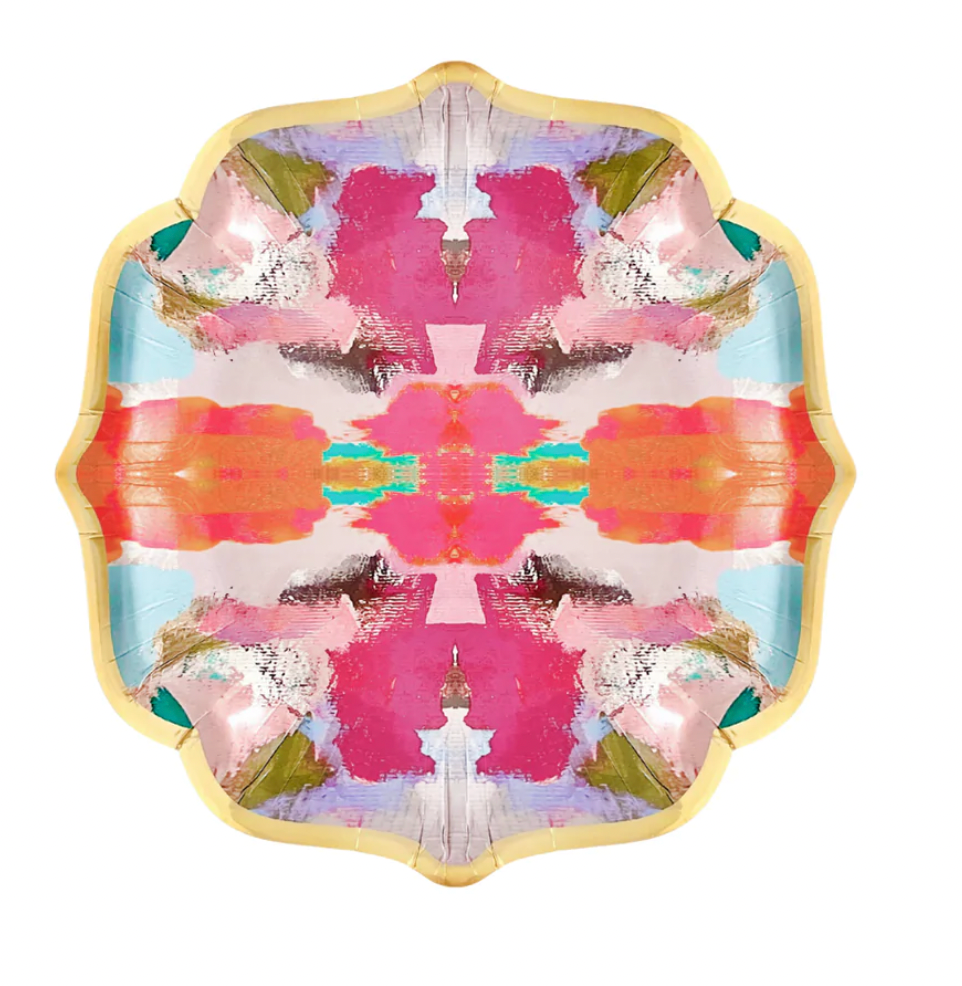 Begonia Cocktail Plates