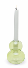 Load image into Gallery viewer, Bubble Stack Glass Taper Holder
