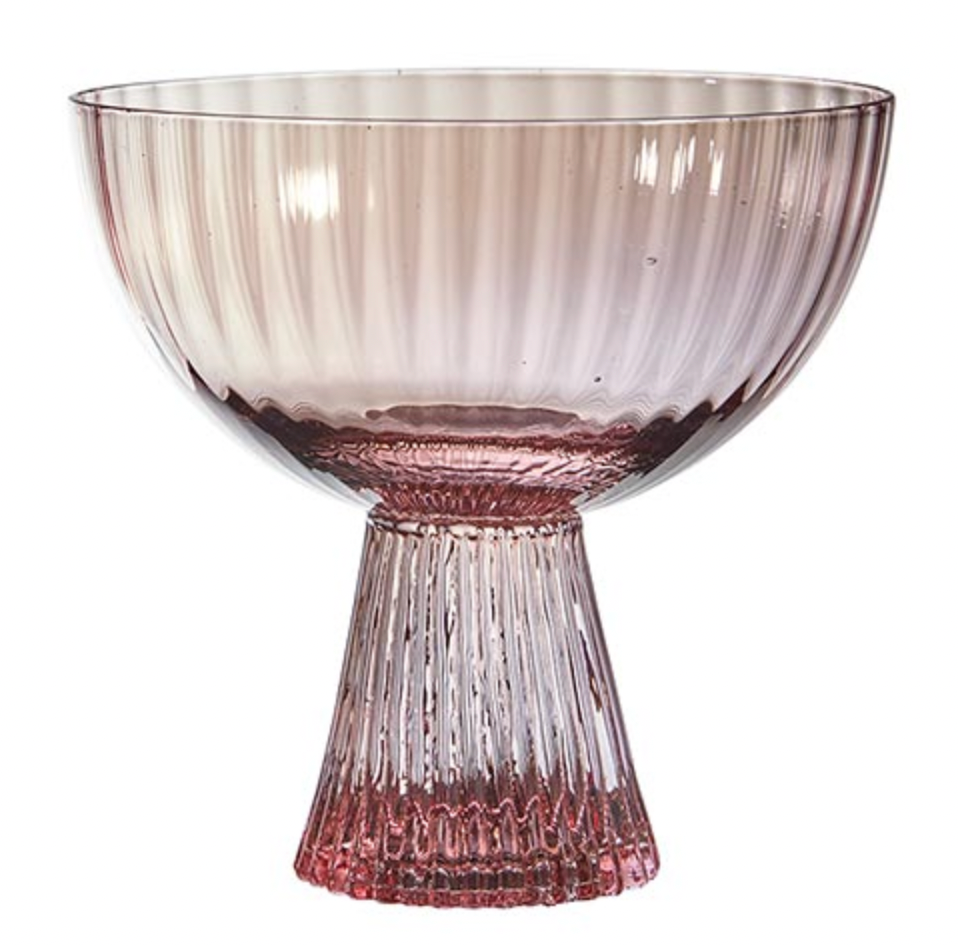 Coupe Glass - Pink