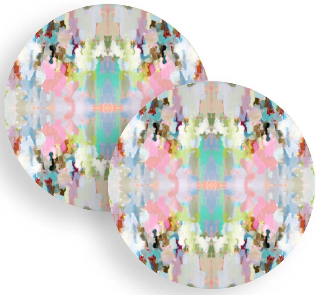 Laura Park Acrylic Coasters Set of 2 - Brooks Avenue