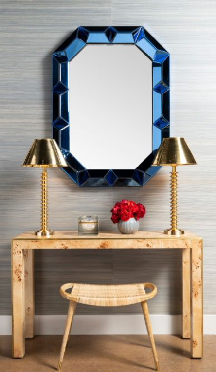 Romano Mirror - Sapphire