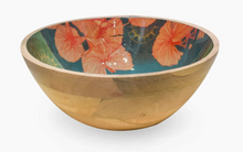 Load image into Gallery viewer, Spring Bloom Salad Bowl with Salad Servers
