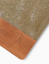 Load image into Gallery viewer, Brown Resin &amp; Wood Cheese Board- Medium
