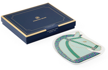 Load image into Gallery viewer, Luxembourg Horse Tray- Blue and Green
