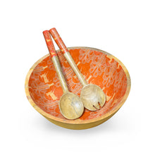 Load image into Gallery viewer, Oh Deer Salad Bowl with Salad Servers
