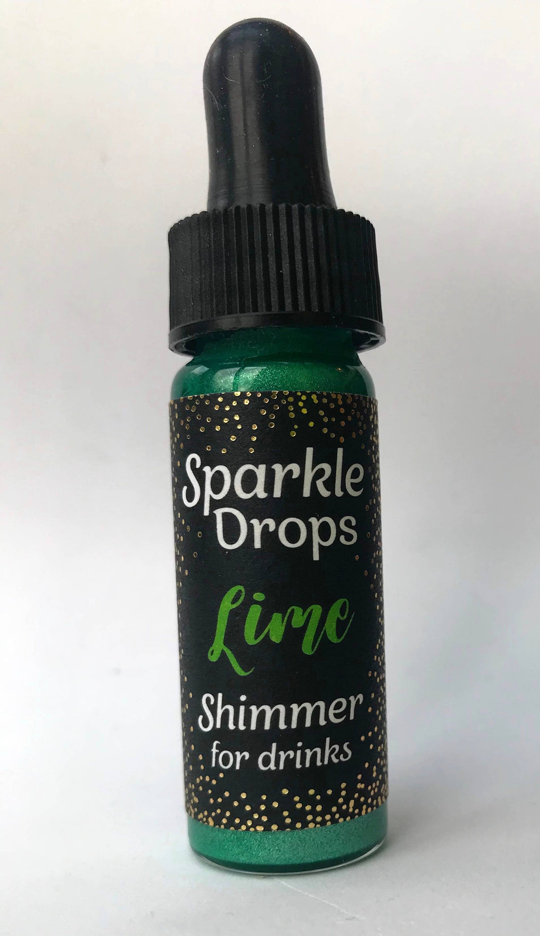 Sparkle Drops Shimmer Syrup- Lime