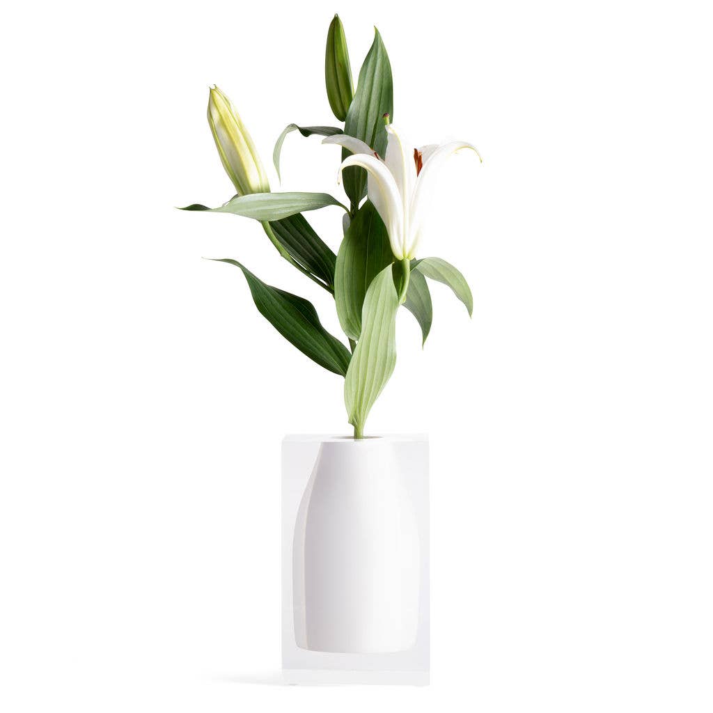 Hester Bud Vase | Hamptons White