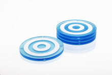 Load image into Gallery viewer, Alexandra Von Furstenberg Bullseye Coaster Set (Multiple Colors)
