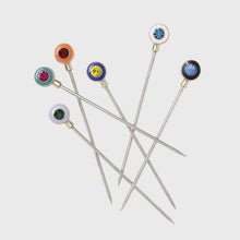 Load image into Gallery viewer, Enamel gem cocktail picks
