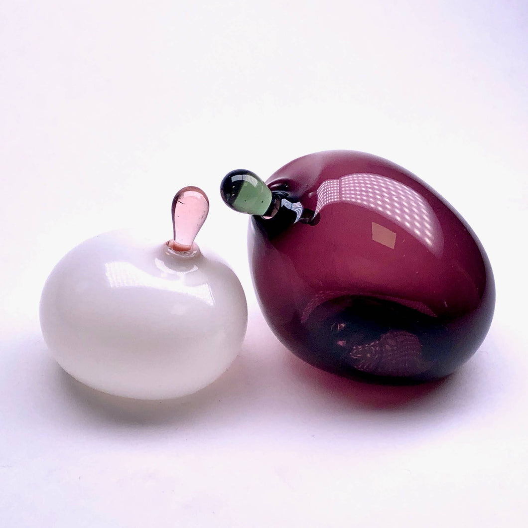 Alchemy: Mini Hand Blown Glass Vase - Plum