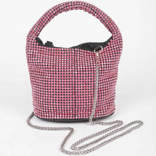 Load image into Gallery viewer, Rhinestone Bucket Bag - Pink
