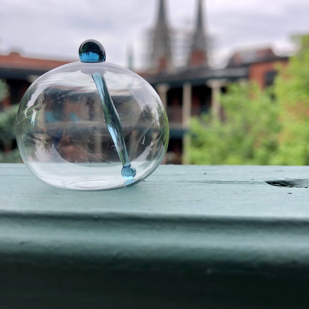 Alchemy: Mini Hand Blown Glass Vase -  Clear