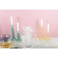 Load image into Gallery viewer, Green bubble Candle Holders - Large

