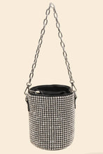 Load image into Gallery viewer, Pave Rhinestone Bucket Bag
