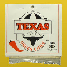 Load image into Gallery viewer, Grab N Go - Chili &amp; Green Chili Dip Mix W/ Spoon
