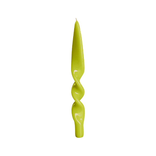 Twisted Lacquered Candle Sticks (Multiple Colors)