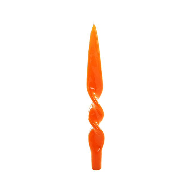 Twisted Lacquered Candle Sticks (Multiple Colors)