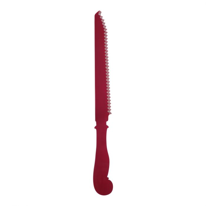 Old Fashioned Acrylic Bread Knife (Multiple Colors)