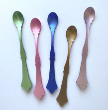 Load image into Gallery viewer, Old Fashioned Acrylic Ice Tea Spoon (Multiple Colors)
