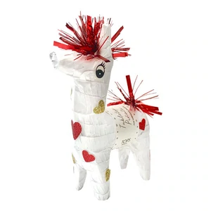 Tabletop Love Llama Piñata