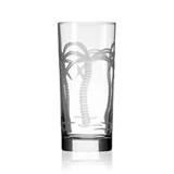 Palm Tree 15 oz Cooler Highball Glass