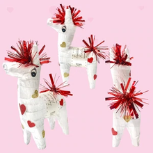Load image into Gallery viewer, Tabletop Love Llama Piñata

