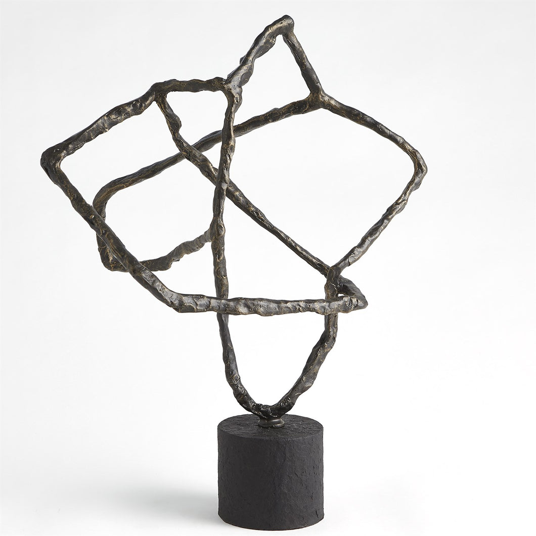 Tangled Sculpture - Bronze