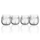 Load image into Gallery viewer, Palm Tree 16.75 oz Stemless Red Wine Glass
