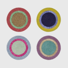 Load image into Gallery viewer, Bright Stripe Coasters
