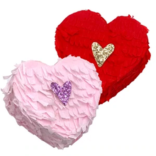 Load image into Gallery viewer, Mini Tabletop Heart Piñata
