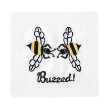 Load image into Gallery viewer, Embroidered Cocktail Napkins- Buzzed
