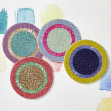 Load image into Gallery viewer, Bright Stripe Coasters

