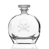 Load image into Gallery viewer, Sugar Skull 23 oz Whiskey Decanter
