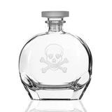 Sugar Skull 23 oz Whiskey Decanter