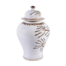 Load image into Gallery viewer, Brown Hong Wu Temple Jar Plum Blossom Motif
