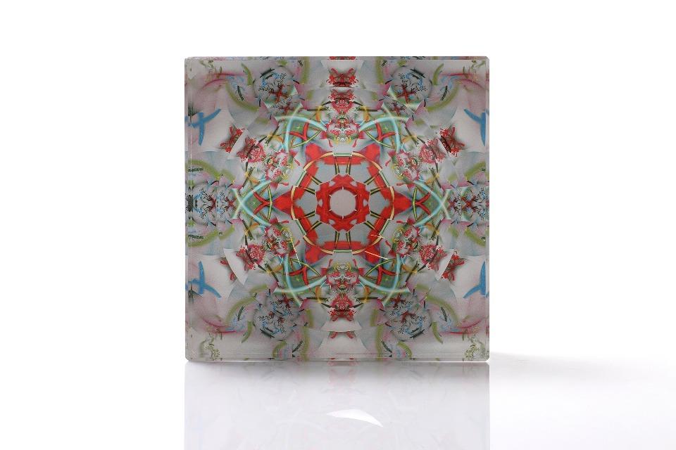 Alexandra Von Furstenberg Large Candy Bowl in Kaleidoscope Print