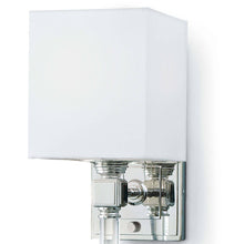 Load image into Gallery viewer, Crystal Tail Sconce - Polished Nickel
